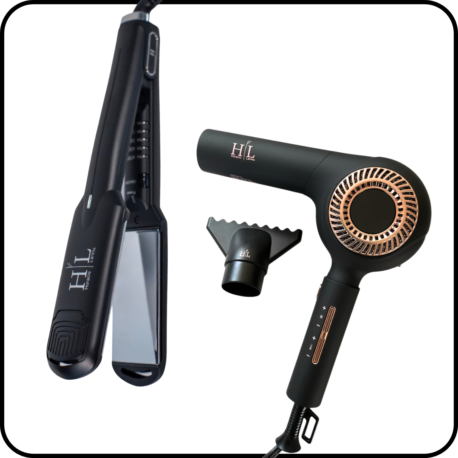 Flat Iron + Iconic Dryer Bundle