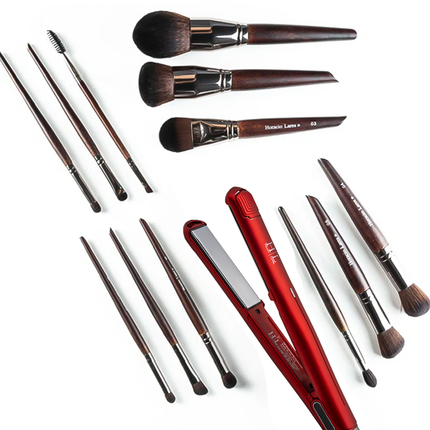 Flat Iron + Brush Set Bundle