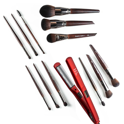 Flat Iron + Brush Set Bundle