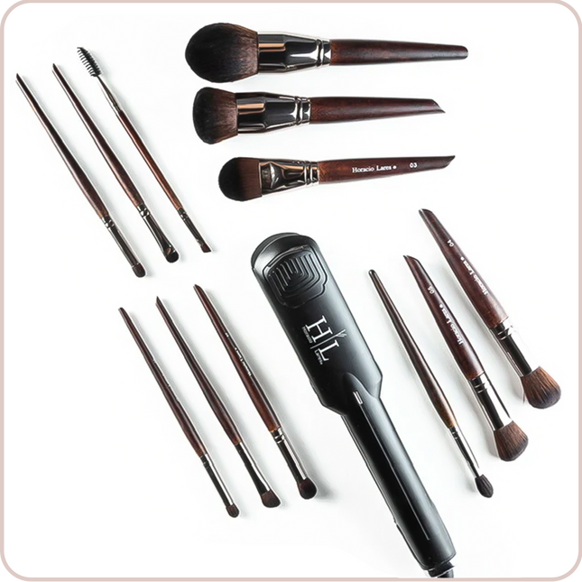 Flat Iron + Brush Set Bundle