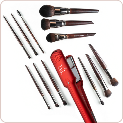 Flat Iron + Brush Set Bundle